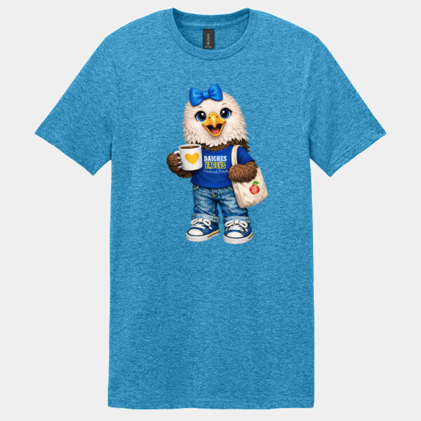 Eagle Mascot L. Daiches 03-401 - Adult Softstyle ® T Shirt Thumbnail