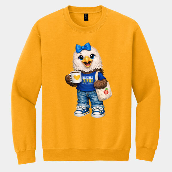 Eagle Mascot L. Daiches 03-401 - Heavy Blend Crewneck Sweatshirt Thumbnail
