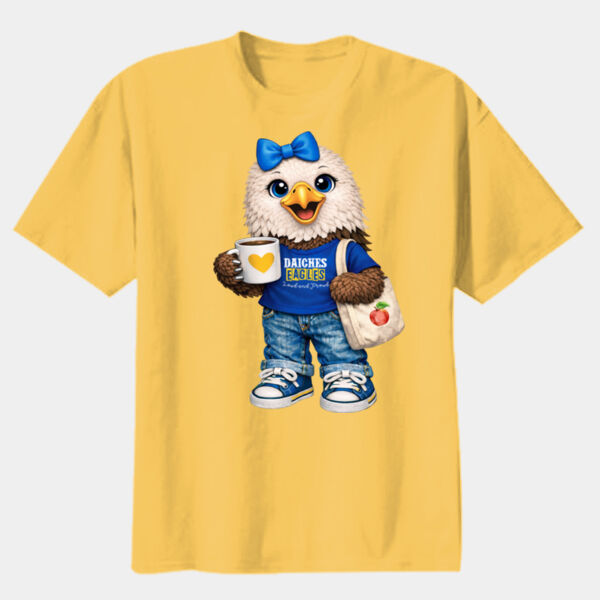 Eagle Mascot L. Daiches 03-401 - Youth Heavy Cotton 100% Cotton T Shirt Thumbnail