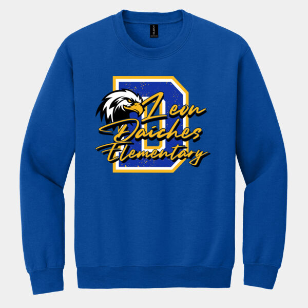 L. Daiches Yellow 03-403 - Heavy Blend Crewneck Sweatshirt Thumbnail