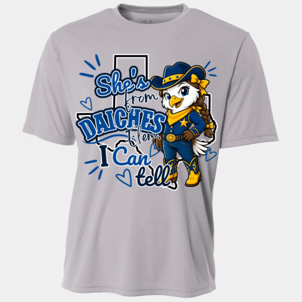 She's From Daiches 03-408 - Youth Cooling Performance Short Sleeve Tee Thumbnail