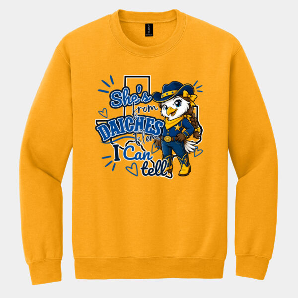 She's From Daiches 03-408 - Heavy Blend Crewneck Sweatshirt Thumbnail