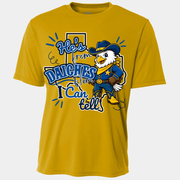 He's From Daiches 03-409 - Youth Cooling Performance Short Sleeve Tee Thumbnail