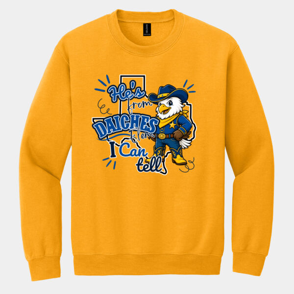 He's From Daiches 03-409 - Heavy Blend Crewneck Sweatshirt Thumbnail