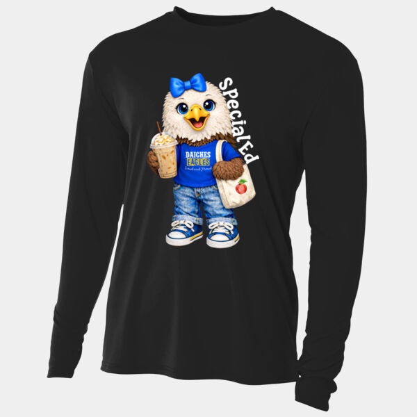 L. Daiches Eagle Special Ed Teacher 03-410 - Adult Cooling Performance Long Sleeve Tee Thumbnail