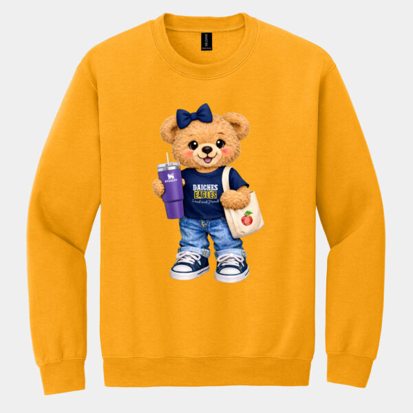L. Daiches Bear 03-411 - Heavy Blend Crewneck Sweatshirt Thumbnail