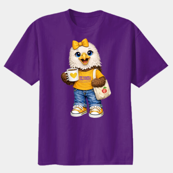 Eagles Yellow 20-219 - Youth Heavy Cotton 100% Cotton T Shirt Thumbnail
