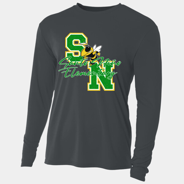 Santo Niño Elementary 03-800 - Adult Cooling Performance Long Sleeve Tee Thumbnail