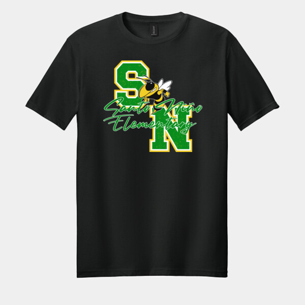 Santo Niño Elementary 03-800 - Adult Softstyle ® T Shirt Thumbnail