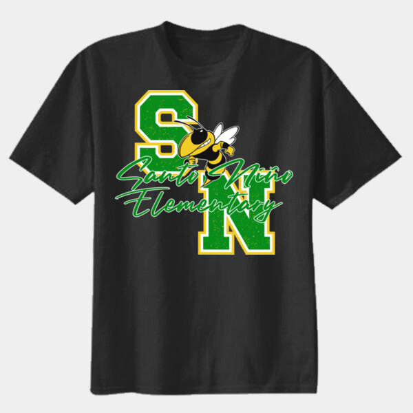 Santo Niño Elementary 03-800 - Youth Heavy Cotton 100% Cotton T Shirt Thumbnail