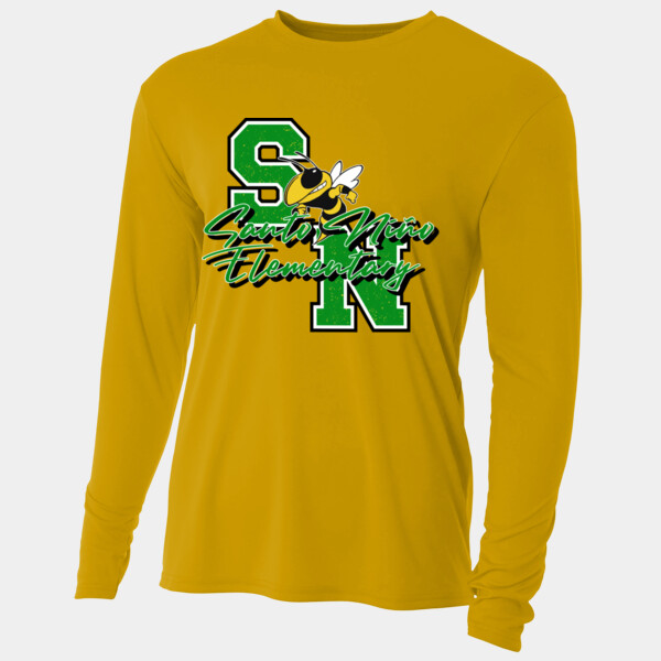 Santo Niño Elementary 03-801 - Adult Cooling Performance Long Sleeve Tee Thumbnail