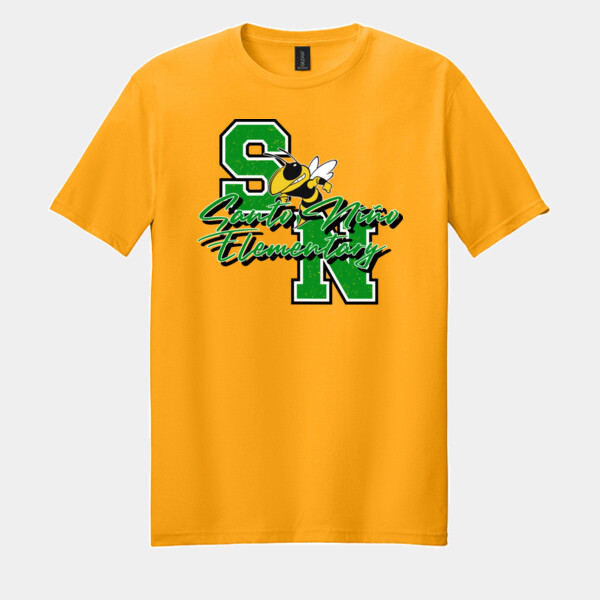 Santo Niño Elementary 03-801 - Adult Softstyle ® T Shirt Thumbnail