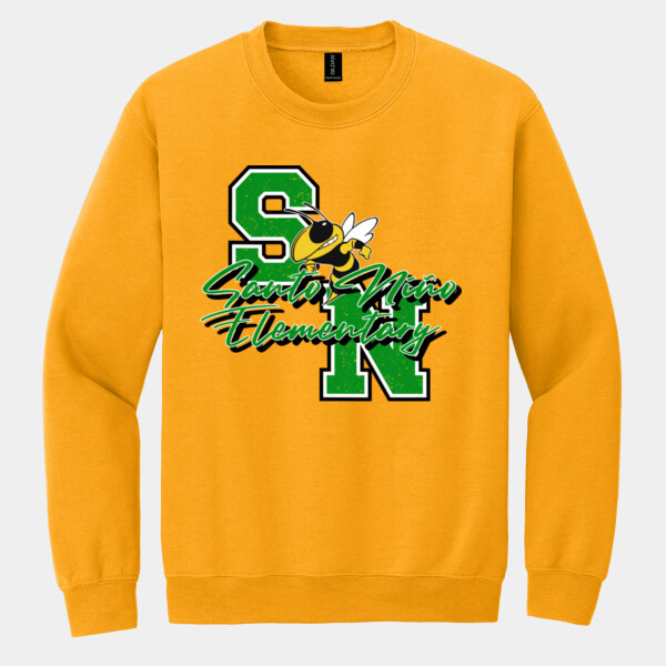 Santo Niño Elementary 03-801 - Heavy Blend Crewneck Sweatshirt Thumbnail