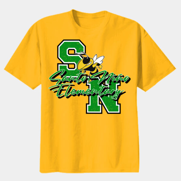 Santo Niño Elementary 03-801 - Youth Heavy Cotton 100% Cotton T Shirt Thumbnail
