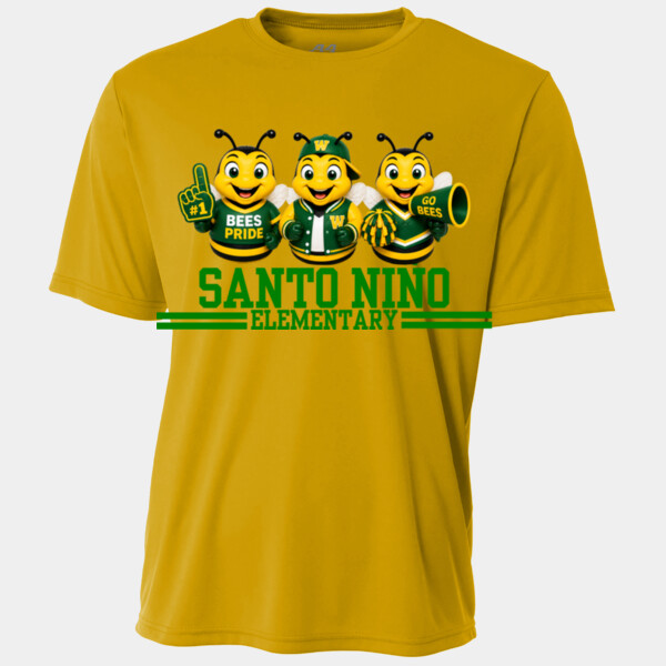 Santo Niño Bees - 03-802 - Youth Cooling Performance Short Sleeve Tee Thumbnail
