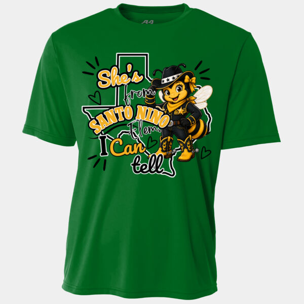 She's From Santo Niño - 03-803 - Youth Cooling Performance Short Sleeve Tee Thumbnail