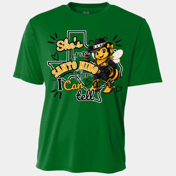 She's From Santo Niño - 03-803 - Youth Cooling Performance Short Sleeve Tee Thumbnail