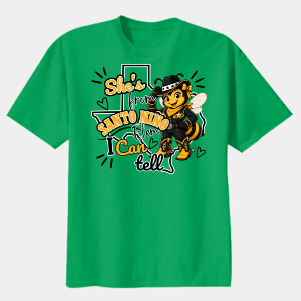 She's From Santo Niño - 03-803 - Youth Heavy Cotton 100% Cotton T Shirt Thumbnail