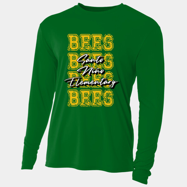 Santo Niño Bees 4X 03-804 - Adult Cooling Performance Long Sleeve Tee Thumbnail