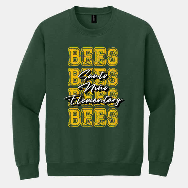 Santo Niño Bees 4X 03-804 - Heavy Blend Crewneck Sweatshirt Thumbnail