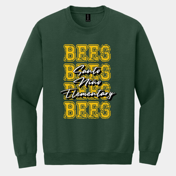 Santo Niño Bees 4X 03-804 - Heavy Blend Crewneck Sweatshirt Thumbnail