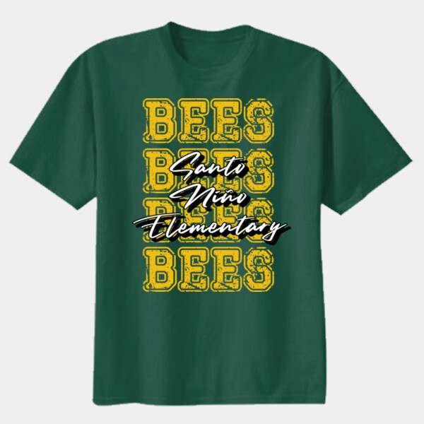 Santo Niño Bees 4X 03-804 - Youth Heavy Cotton 100% Cotton T Shirt Thumbnail