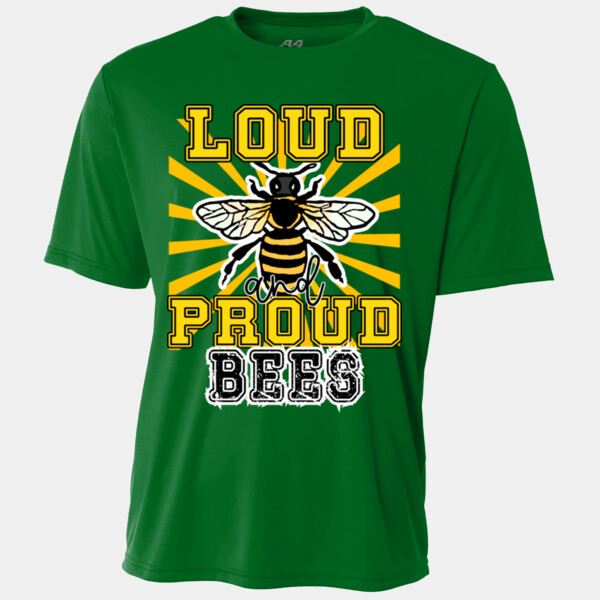Loud & Proud Bees 02A-100 - Youth Cooling Performance Short Sleeve Tee Thumbnail