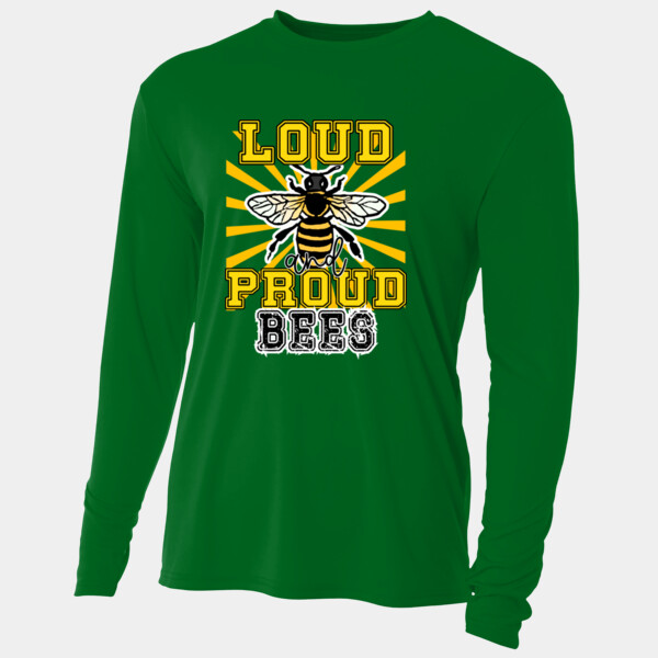 Loud & Proud Bees 02A-100 - Adult Cooling Performance Long Sleeve Tee Thumbnail