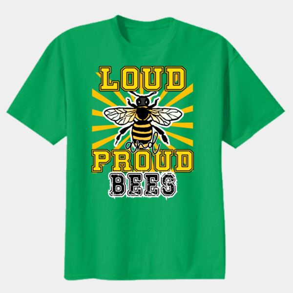 Loud & Proud Bees 02A-100 - Youth Heavy Cotton 100% Cotton T Shirt Thumbnail