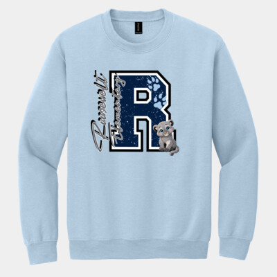 Roosevelt Elementary 06A-600 - Heavy Blend Crewneck Sweatshirt Thumbnail