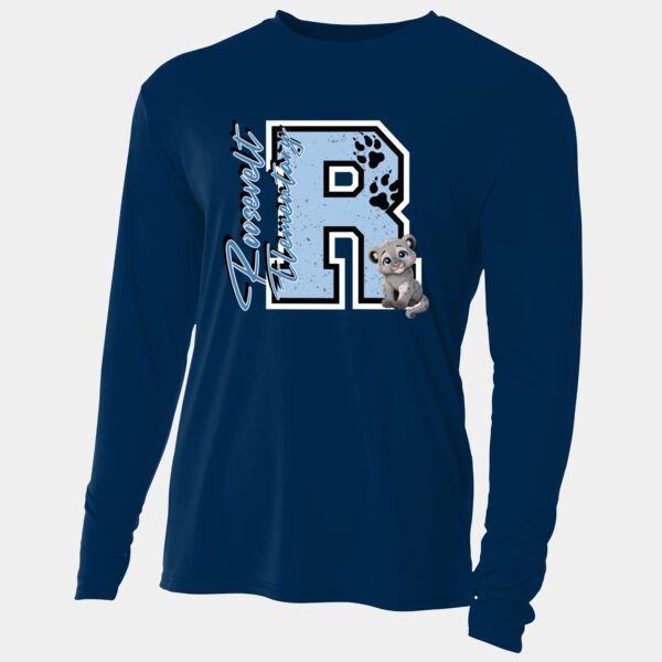 Roosevelt Elementary 06A-601 - Adult Cooling Performance Long Sleeve Tee Thumbnail