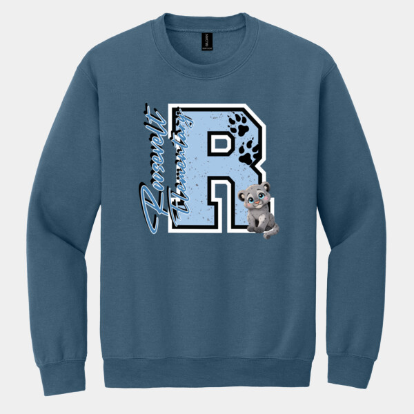 Roosevelt Elementary 06A-601 - Heavy Blend Crewneck Sweatshirt Thumbnail