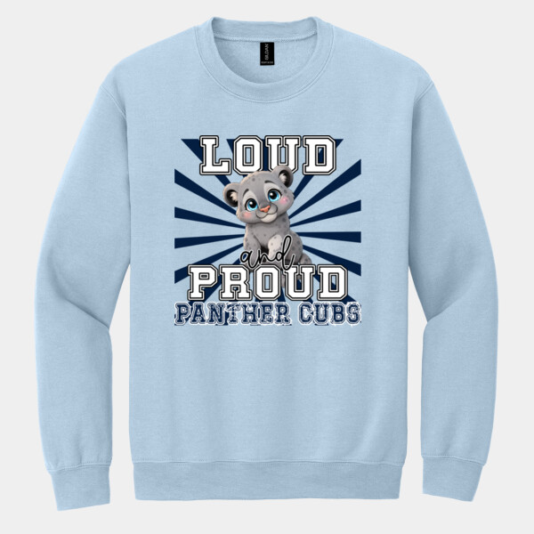 Loud & Proud Panther Cubs 06A-602 - Heavy Blend Crewneck Sweatshirt Thumbnail