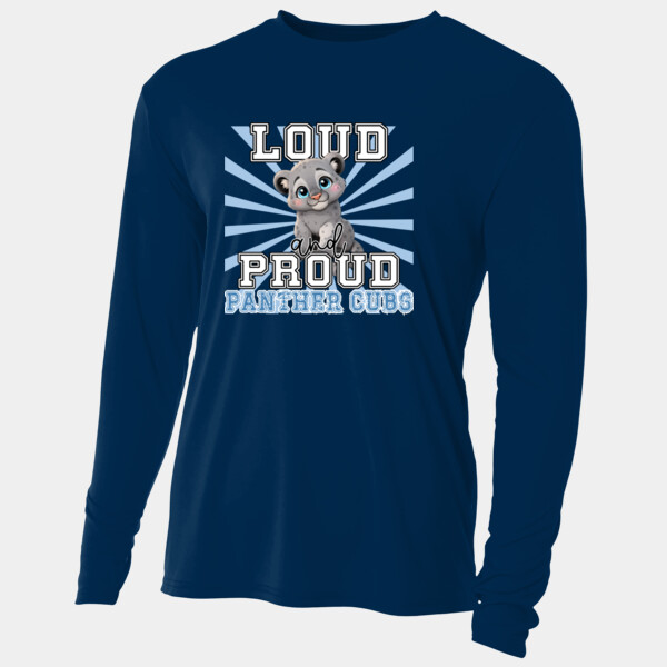 Loud & Proud Panther Cubs 06A-603 - Adult Cooling Performance Long Sleeve Tee Thumbnail