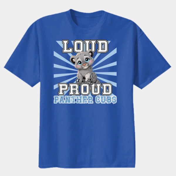 Loud & Proud Panther Cubs 06A-603 - Youth Heavy Cotton 100% Cotton T Shirt Thumbnail