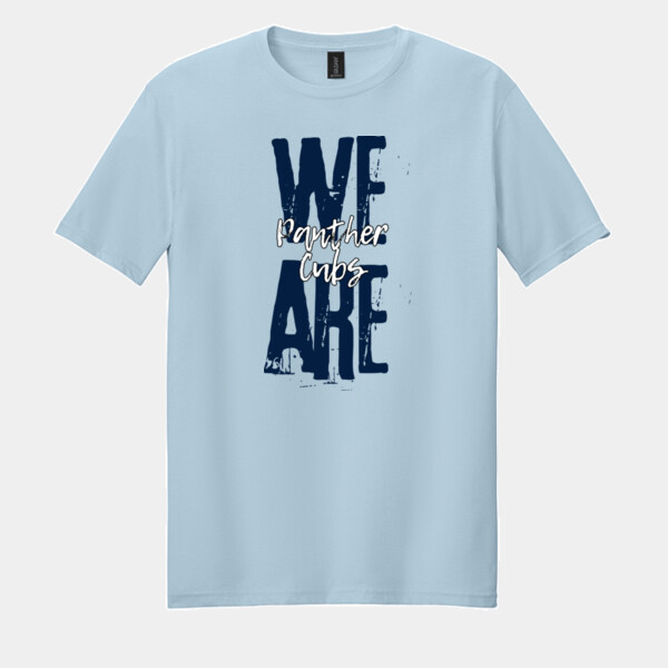 We are Panther Cubs 06A-605 - Adult Softstyle ® T Shirt Thumbnail