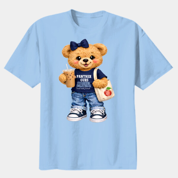 Panther Cubs Bear 06A-608 - Youth Heavy Cotton 100% Cotton T Shirt Thumbnail