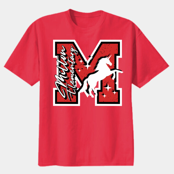 Milton Elementary 03-900 - Youth Heavy Cotton 100% Cotton T Shirt Thumbnail