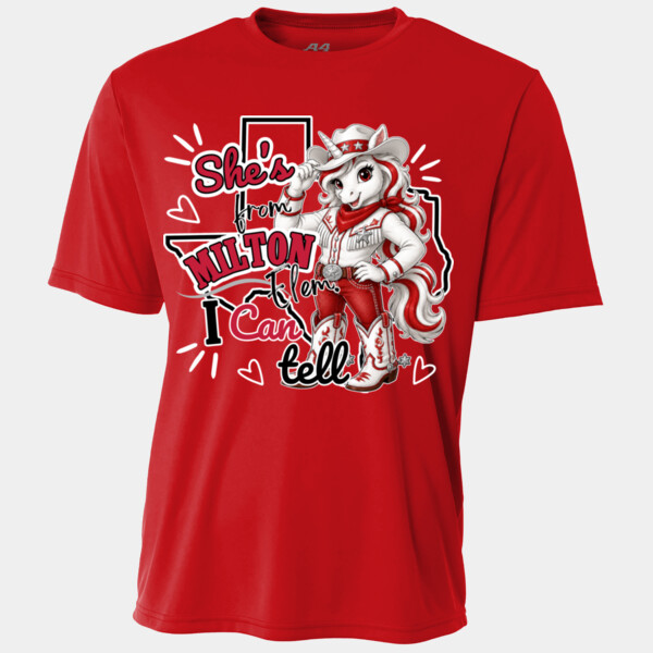 She's from Milton 03-902 - Youth Cooling Performance Short Sleeve Tee Thumbnail