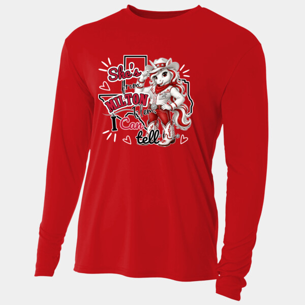She's from Milton 03-902 - Adult Cooling Performance Long Sleeve Tee Thumbnail