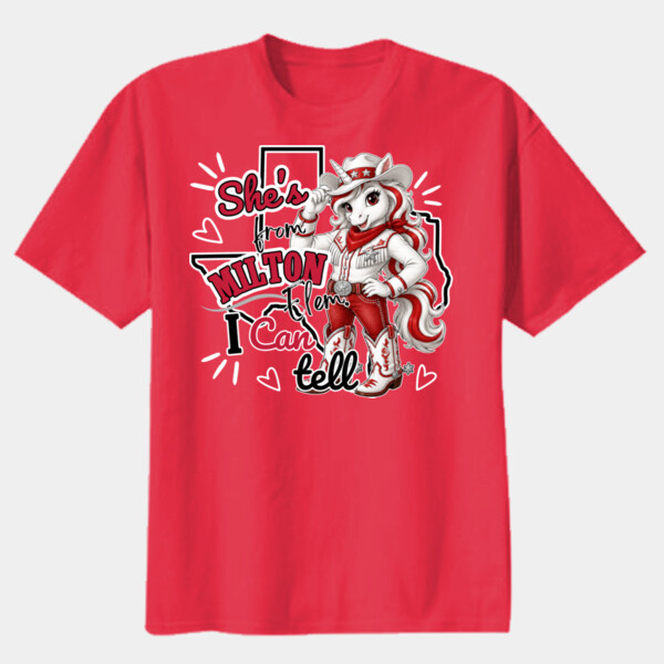 She's from Milton 03-902 - Youth Heavy Cotton 100% Cotton T Shirt Thumbnail