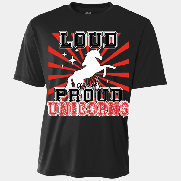 Loud & Proud Unicorns 02-501 - Youth Cooling Performance Short Sleeve Tee Thumbnail