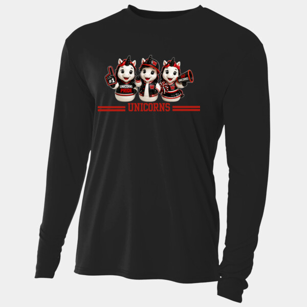 Unicorns 02-505 - Adult Cooling Performance Long Sleeve Tee Thumbnail