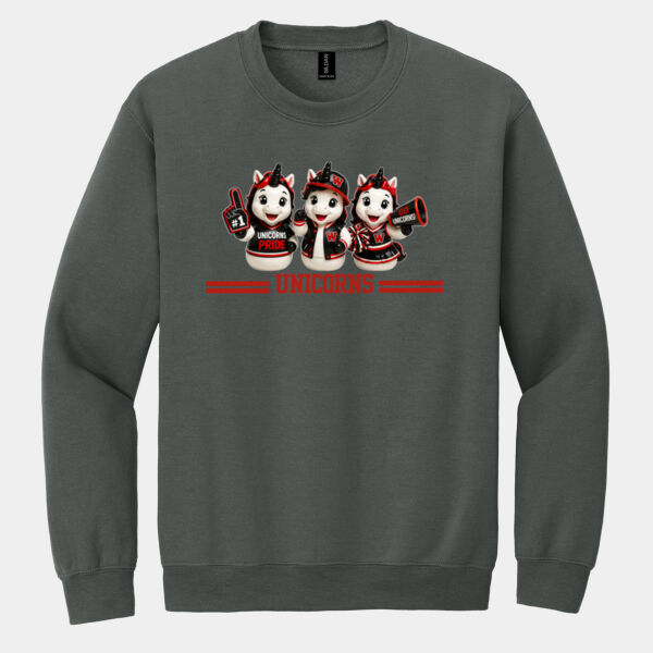 Unicorns 02-505 - Heavy Blend Crewneck Sweatshirt Thumbnail