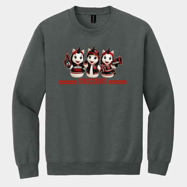 Unicorns 02-505 - Heavy Blend Crewneck Sweatshirt Thumbnail