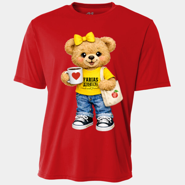 Bear Farias Elementary 02-601 - Youth Cooling Performance Short Sleeve Tee Thumbnail
