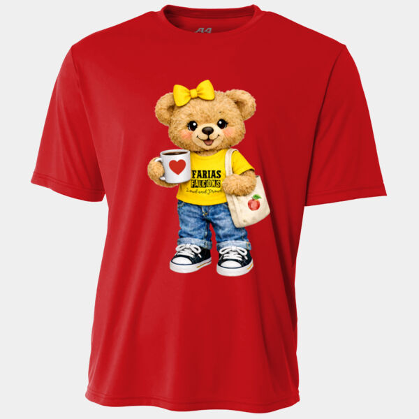 Bear Farias Elementary 02-601 - Adult Cooling Performance Short Sleeve Tee Thumbnail