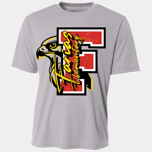 Farias Elementary Falcon Initial 02-602 - Youth Cooling Performance Short Sleeve Tee Thumbnail