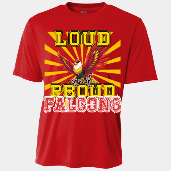 Loud & Proud Falcons 02-603 - Youth Cooling Performance Short Sleeve Tee Thumbnail