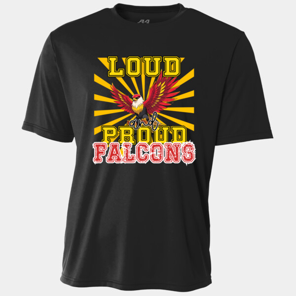 Loud & Proud Falcons 02-603 - Adult Cooling Performance Short Sleeve Tee Thumbnail